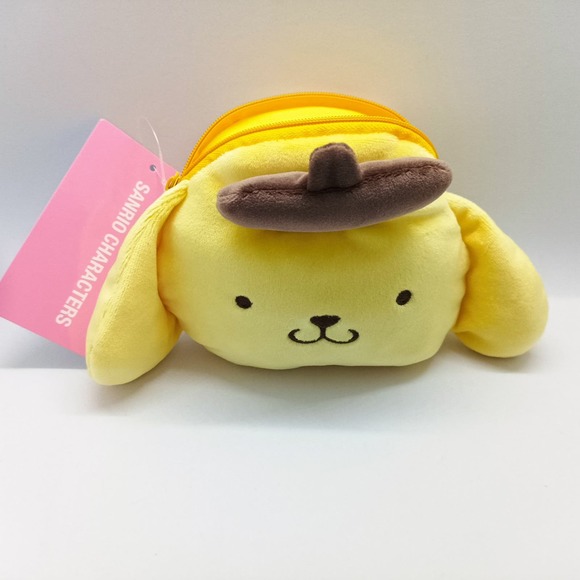 Pompompurin sanrio face plush pouch - Picture 5 of 10